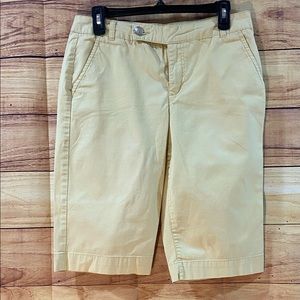 ⭐️💐Bandolino Pale Yellow Women’s Shorts